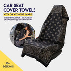Sweat-Absorbing Car Seat Cover Towel – Full-Size Washable Seat Saver for Gym, Beach, Yoga & Pets | Last Day 50% OFF 🔥