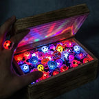 Halloween LED Light Up Rings  - Glow in the Dark Party Favors & Goodie Bag Fillers for Kids