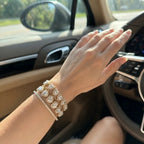 Heart Cut Moissanite Halo Tennis Bracelet for Women – D Color VVS1 Diamond Sparkle, S925 Sterling Silver 18K Gold Plated--Last Day Sale-90% OFF🔥