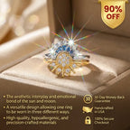 The Eternal Orbit: Sun & Moon Matching Promise Rings for Couples & Best Friends – Micro-Pavé Zirconia Stackable Set--Last Day Sale-90% OFF🔥
