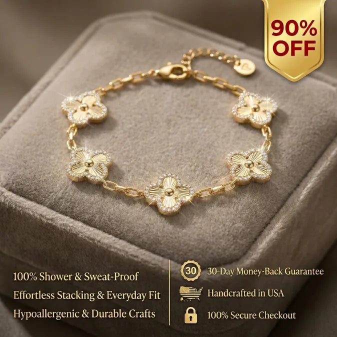 Radiant Sparkle 14K Gold Chain Bracelet | Skin-Friendly, Everyday Luxury Stacking Jewelry--Last Day Sale-90% OFF🔥