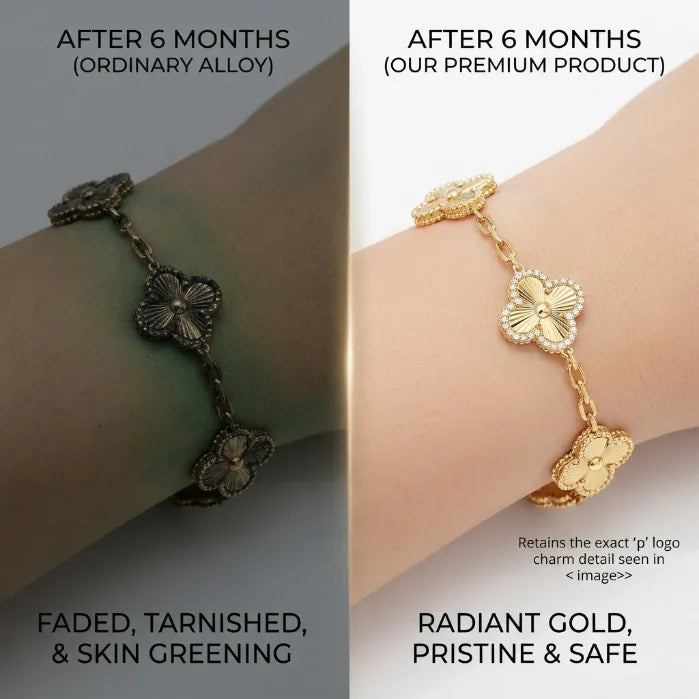 Radiant Sparkle 14K Gold Chain Bracelet | Skin-Friendly, Everyday Luxury Stacking Jewelry--Last Day Sale-90% OFF🔥