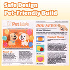 Pet Balloon Newspaper Toy – Crinkle Sound, Durable & Washable | Last Day 50% OFF 🔥