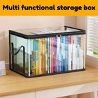 Clear Multi-Purpose Storage Box — See Everything Fast & Keep Books, Clothes, Toys Neatly Organized | Last Day 50% OFF 🔥