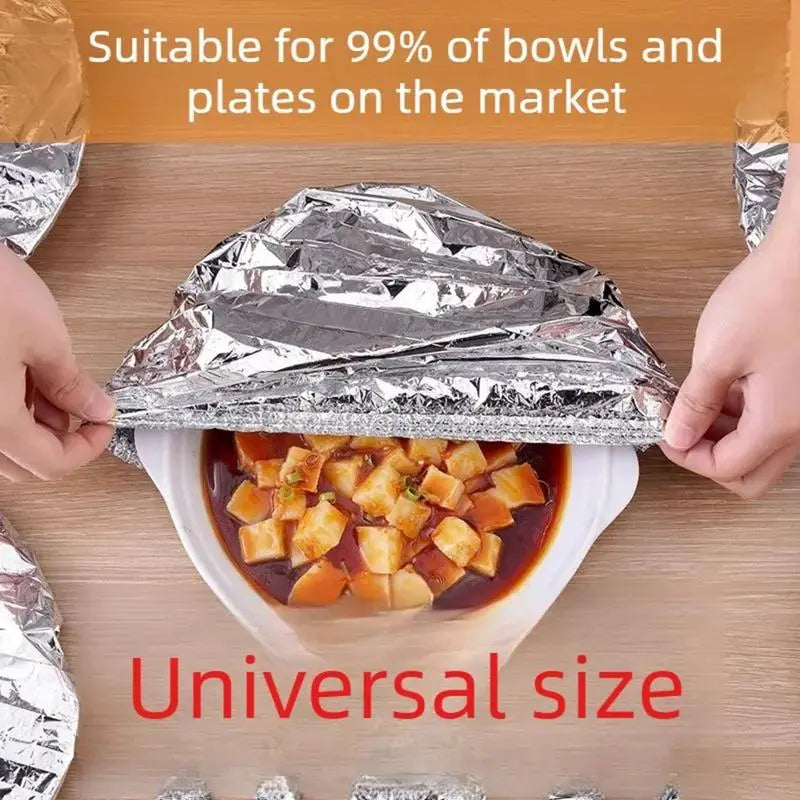 🔥 50% OFF Insulated Food Covers – 50 PCS Universal Fit Covers to Keep Meals Warm, Fresh & Ready to Serve