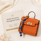 Mini Square Bag Charm Keychain – Cute Leather Purse Pendant That Instantly Refreshes Your Handbag, Keys, Backpack & Everyday Tote | Last Day 50% OFF 🔥
