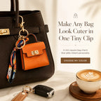 Mini Square Bag Charm Keychain – Cute Leather Purse Pendant That Instantly Refreshes Your Handbag, Keys, Backpack & Everyday Tote | Last Day 50% OFF 🔥